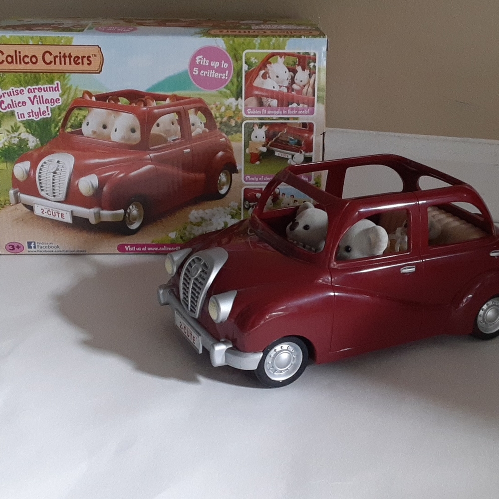 Calico Critters Cherry Cruiser Car